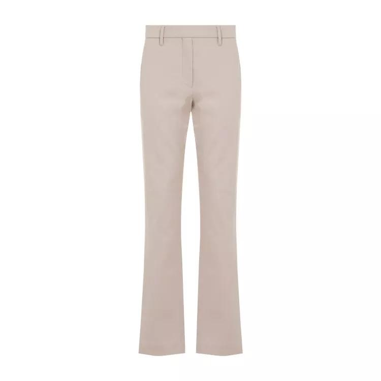 Brunello Cucinelli - Sand Cotton Pants - Größe 38 -