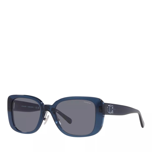 Coach 0HC8352 Transparent Blue Sonnenbrille