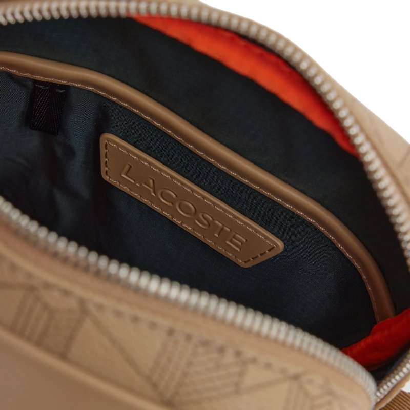 Lacoste Tote The Blend Vertical Monogram Camera Bag, beige(Image 4)