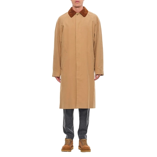 A.P.C. Pull Mac Gaspard Coat Brown