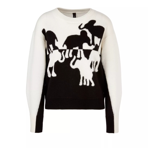 Marc Cain Pullover white and black 
