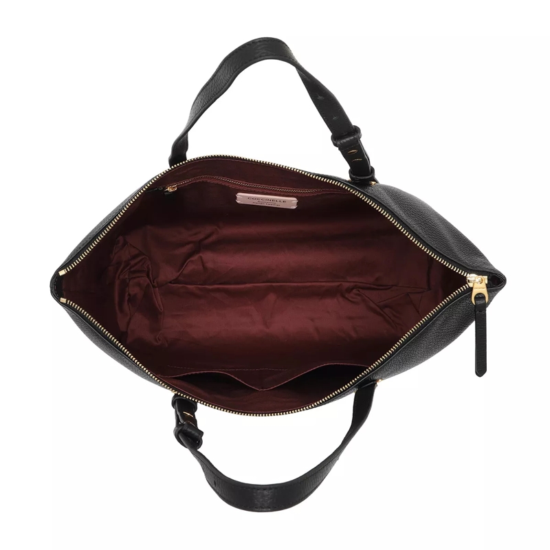 Coccinelle Shopper Lea Crossbody Bag Noir(Image 5)