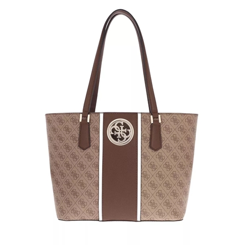 Guess Open Road Tote Brown Shoppingväska