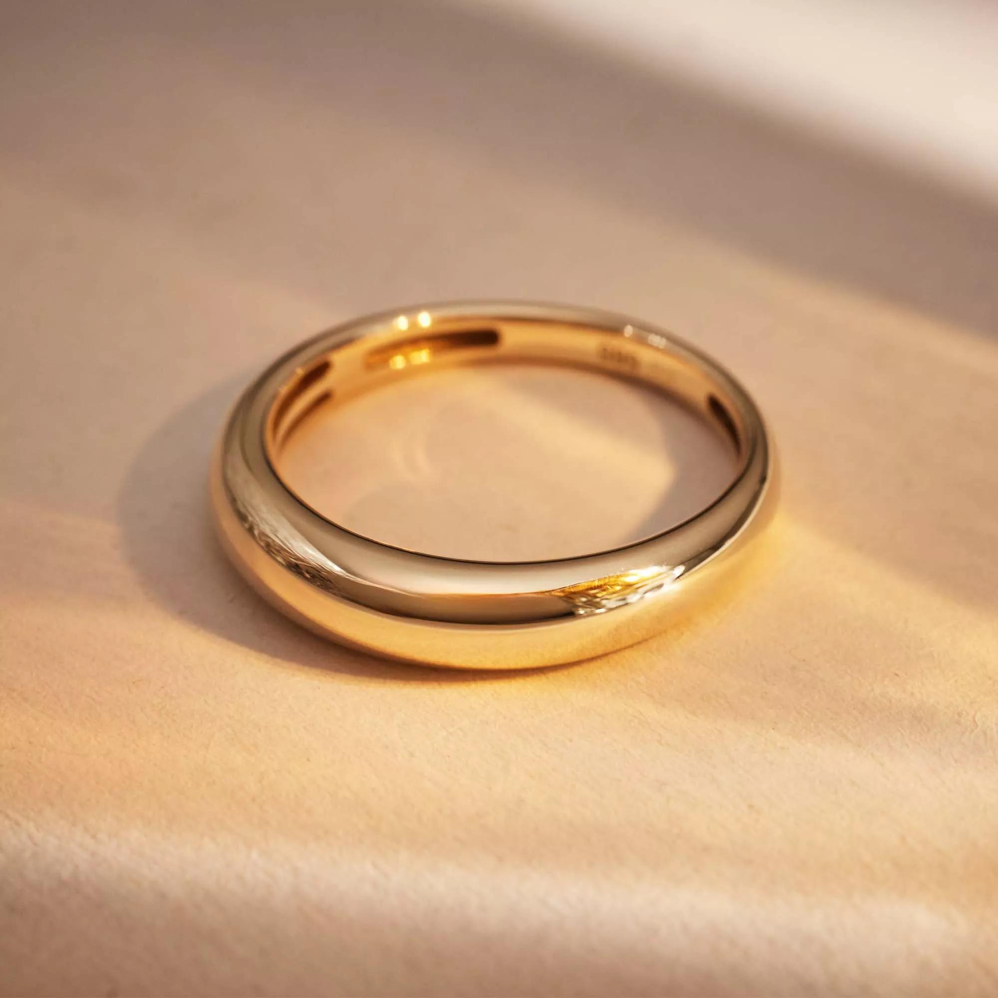 Thumbnail - Isabel Bernard Ring - Rivoli Maryn 585 Gold Ring - Gr. 52 - in Gold - für Damen