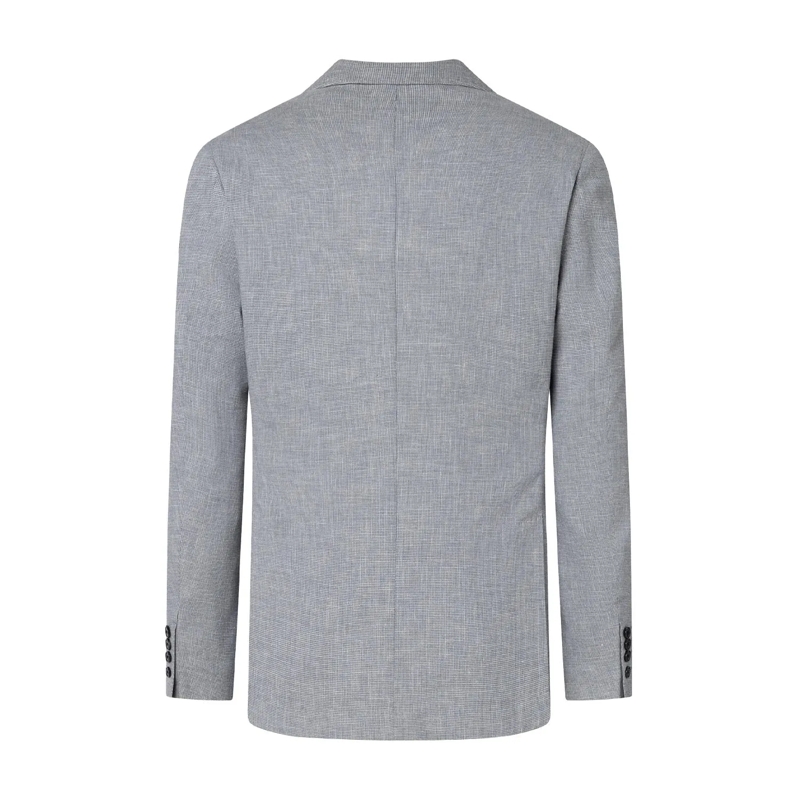 JOOP! Veste de costume Sakko Hoverest aus Leinen grau(Image 2)