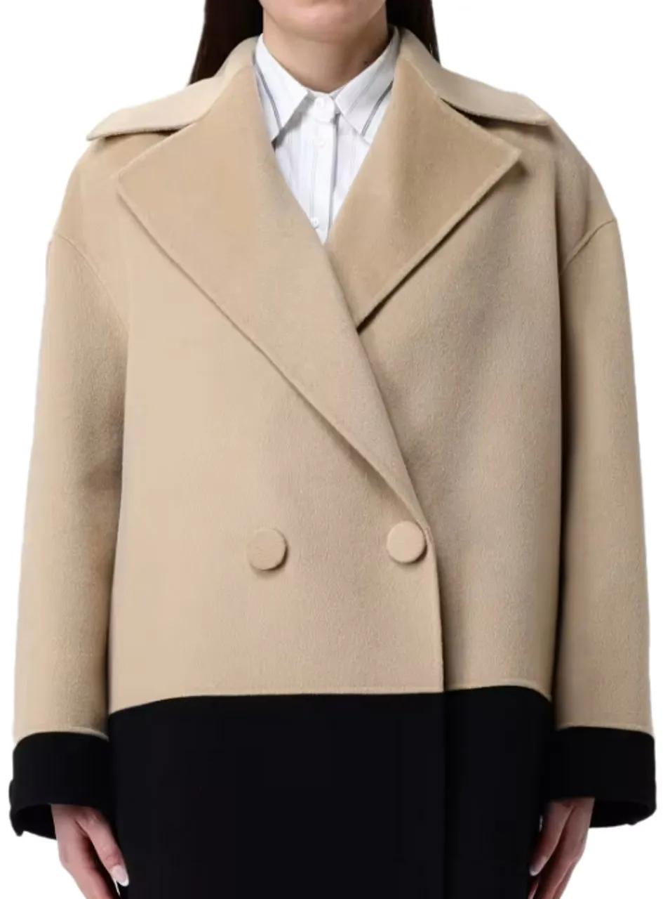 Thumbnail - Max Mara - Coats Sand - Größe 38 -