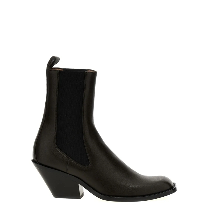 Khaite 'Austin' Ankle Boots Black | Stiefel