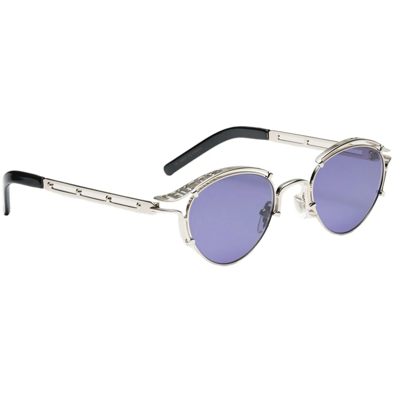 Jean Paul Gaultier Sonnenbrille Lunettes Ressort Sunglasses Silver silber