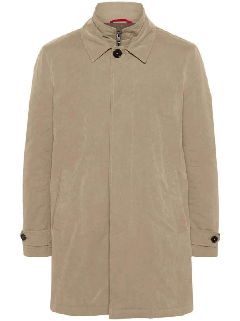 Thumbnail - Fay - Light Beige Morning Coat - Größe L - beige
