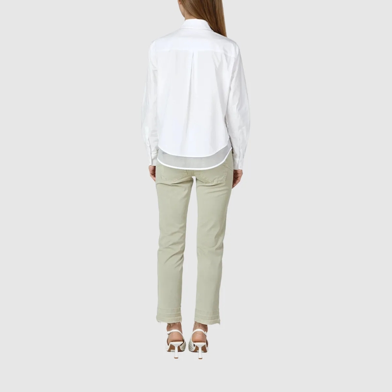 Marc Aurel Bluse Hemdbluse weiss(Image 4)
