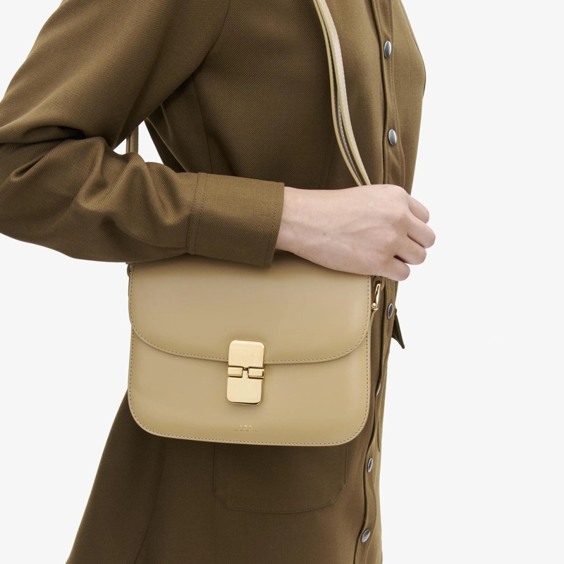 A.P.C. Sac à bandoulière Sac Grace Small Bar Cashew(Image 4)