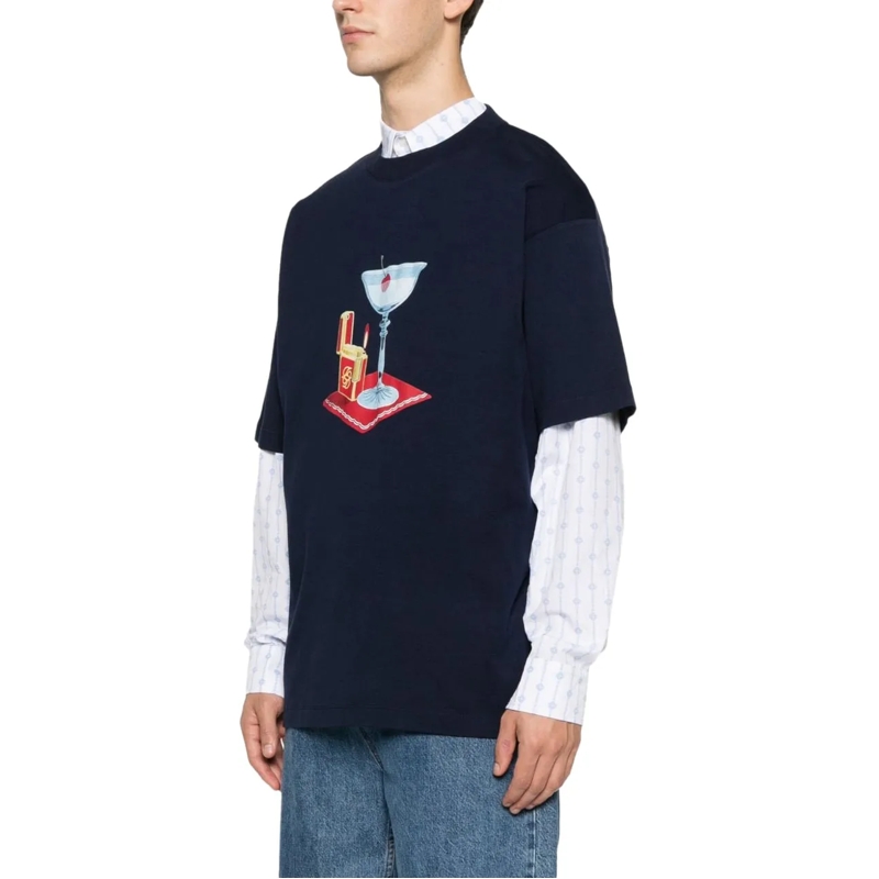 Drôle De Monsieur T-Shirt T-Shirts And Polos Blue blau