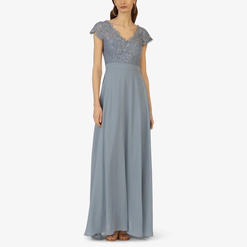 Kraimod Abendkleid Abendkleid hell-blau(Image 23)