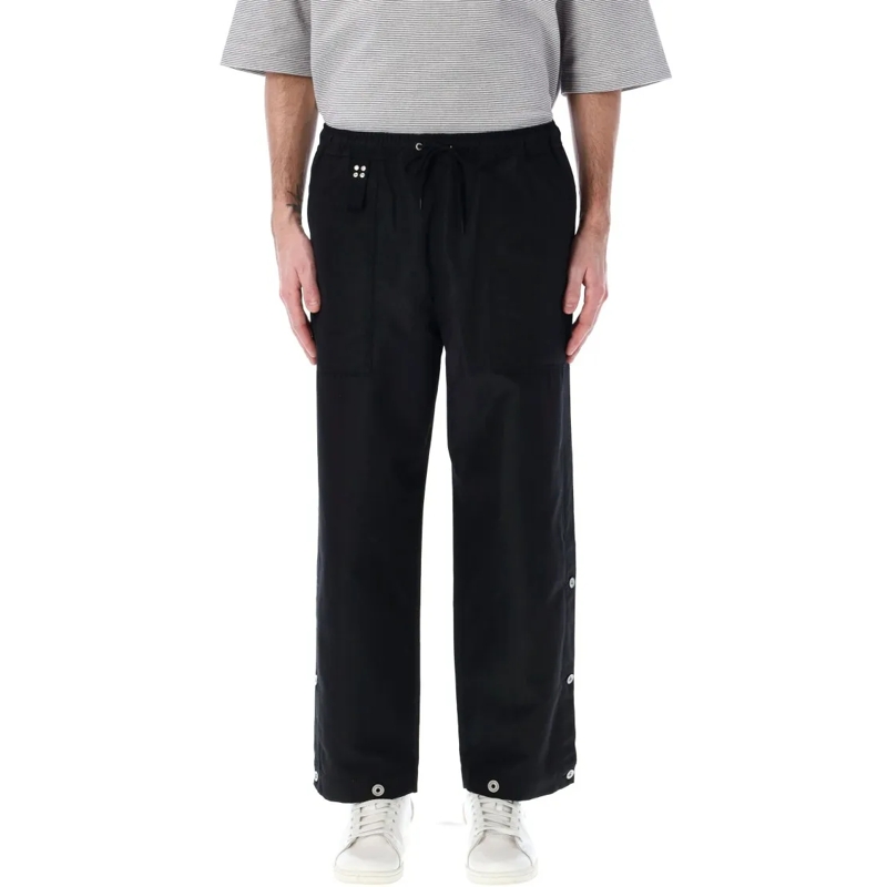 Comme des Garcons Anzugshose Buttoned Pant With Elasticated Waist Black