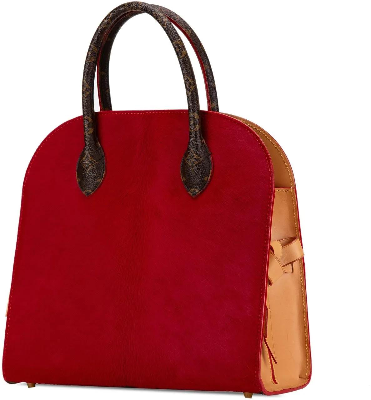 Louis Vuitton Crossbody bags 2014 x Christian Louboutin Iconoclast Tote in bruin