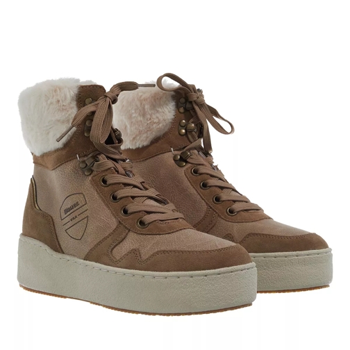 Blauer Madeline Taupe High-Top Sneaker