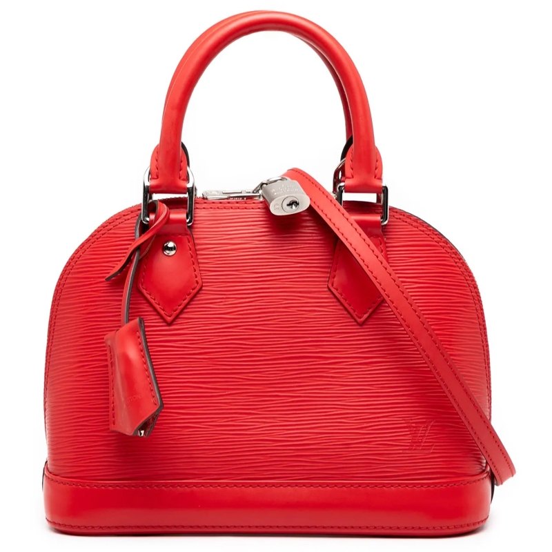 Louis Vuitton Sac à bandoulière Epi Alma BB rot