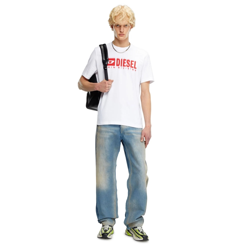 Diesel Hemd T-ADJUST-Q7 T-SHIRT 1er Pack weiss(Image 6)