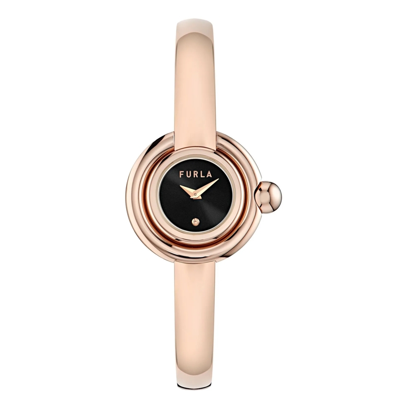 Furla Quarzuhr Quarz-Analoguhr Furla Piercing rosa