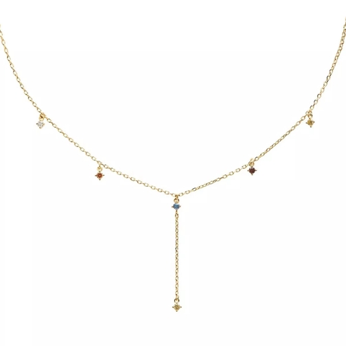 PDPAOLA Necklace Mana Yellow Gold Short Necklace