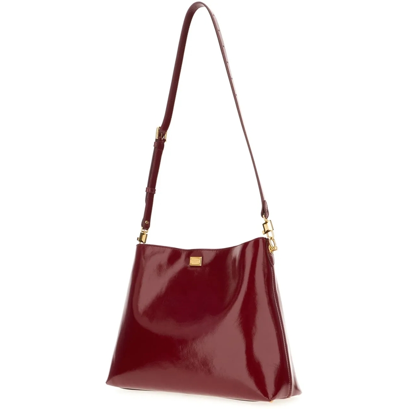 Dolce&Gabbana Schultertasche Dolce&gabbana Red leather large Vittoria shoulder  rot(Image 2)