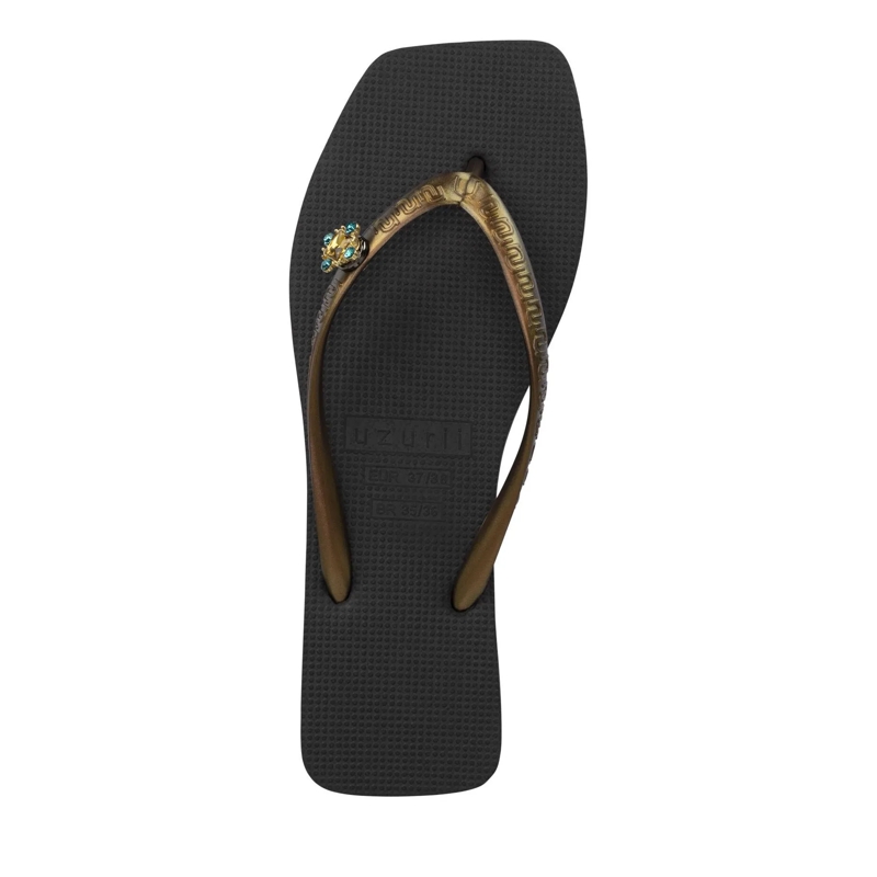 UZURII Flip Flops Zehentrenner Macrame Lizzy schwarz(Image 3)