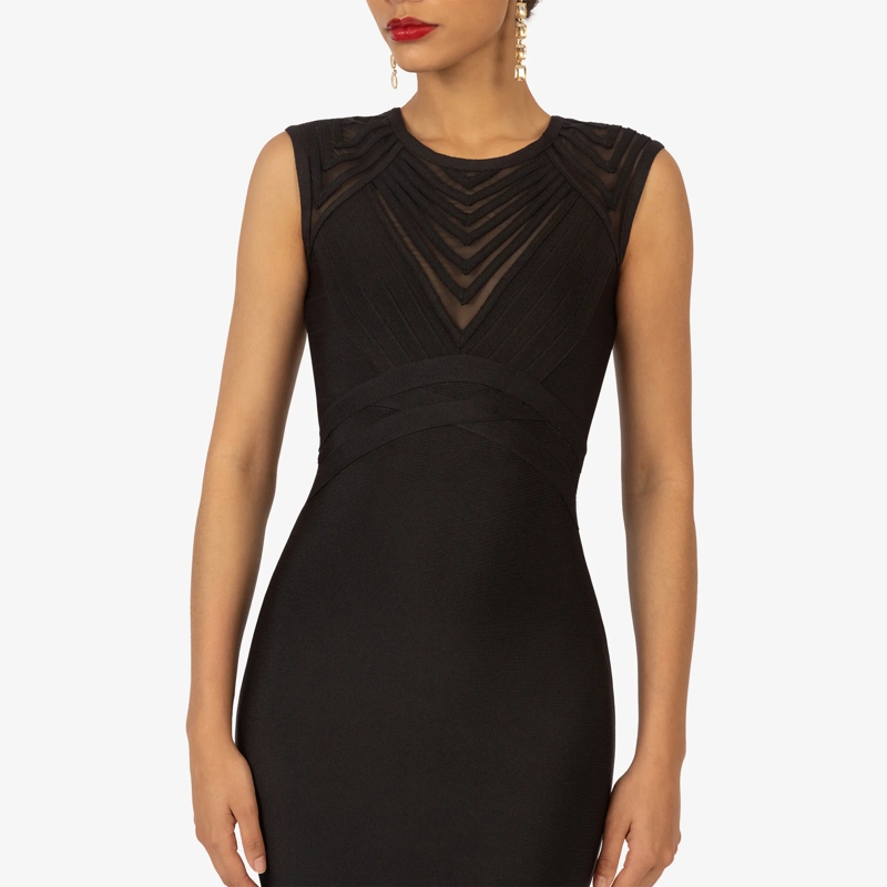 Kraimod Abendkleid Bandagekleid schwarz(Image 5)