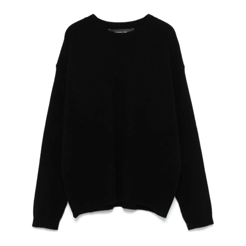 Federica Tosi Pullover Drop Shoulder Sweater Black