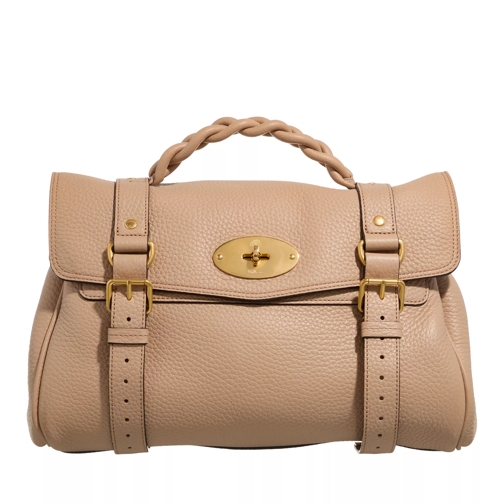 Mulberry Alexa Shoulder Bag Leather Beige Borsa a tracolla