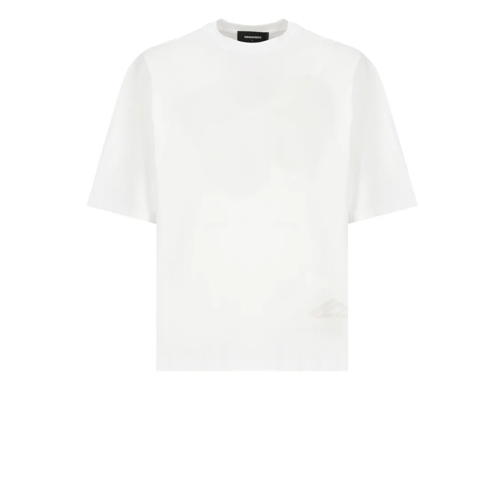 Dsquared2 T-Shirts White Loose Fit Tee T-Shirt White