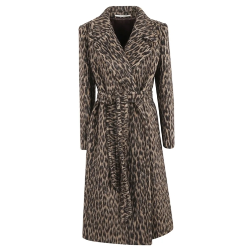 Tagliatore Manteaux de tanche Luxurious Brown Wool Coat Brown