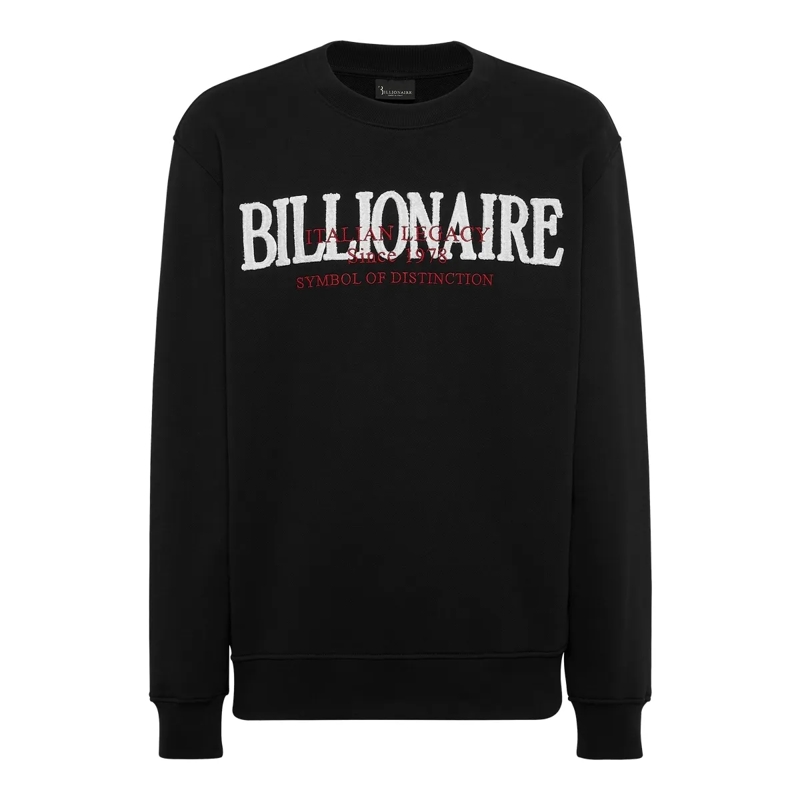 BILLIONAIRE Top Sweatshirt schwarz