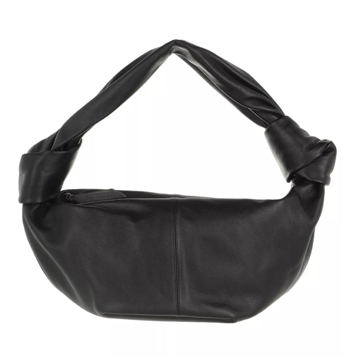 Bottega Veneta Mini Handle Bag Black Handväska med väskrem