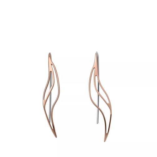 Skagen Agnethe-Stainless Steel Drop Earrings Rose Gold Ohrhänger