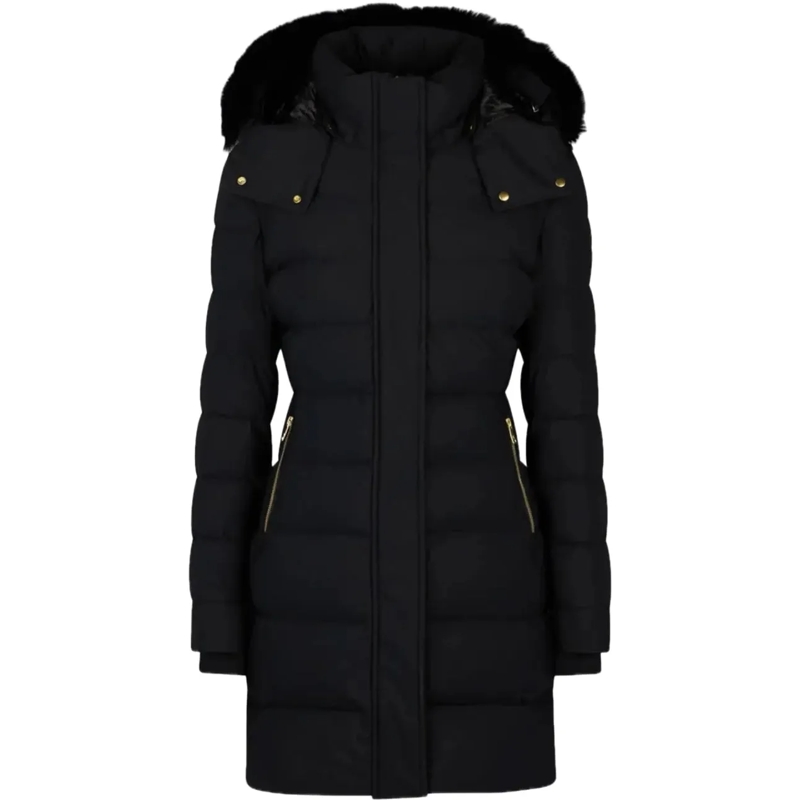 Moose Knuckles Veste de transition Watershed 3 Parka Gold Black schwarz