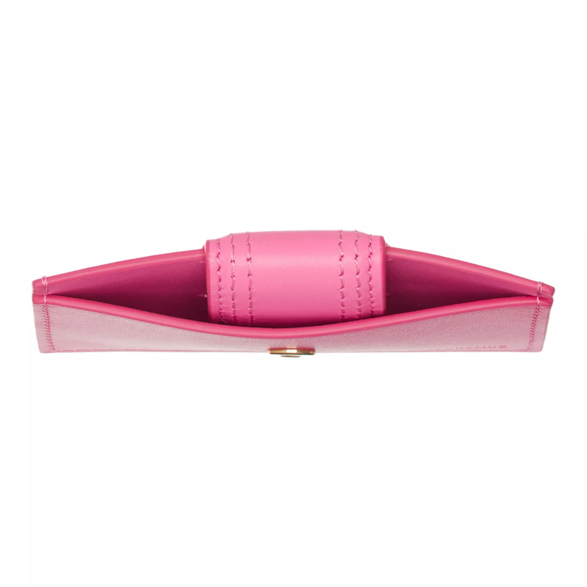 Thumbnail - Jacquemus Portemonnaie - Le Porte-Carte Bambino - Gr. unisize - in Rosa - für Damen