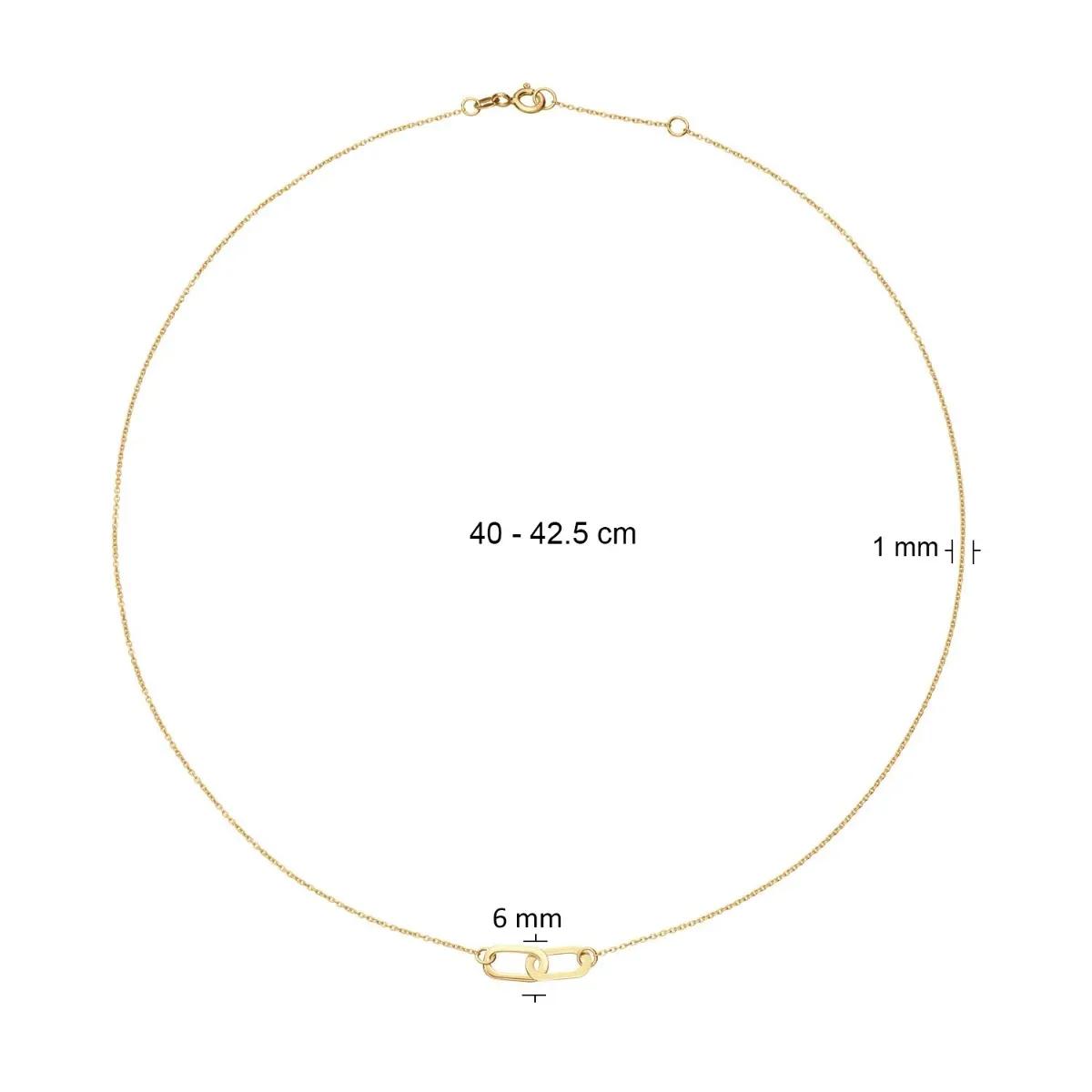 Thumbnail - Jackie Gold Halskette - Cannaregio 585 Gold Kette - Gr. unisize - in Gold - für Damen
