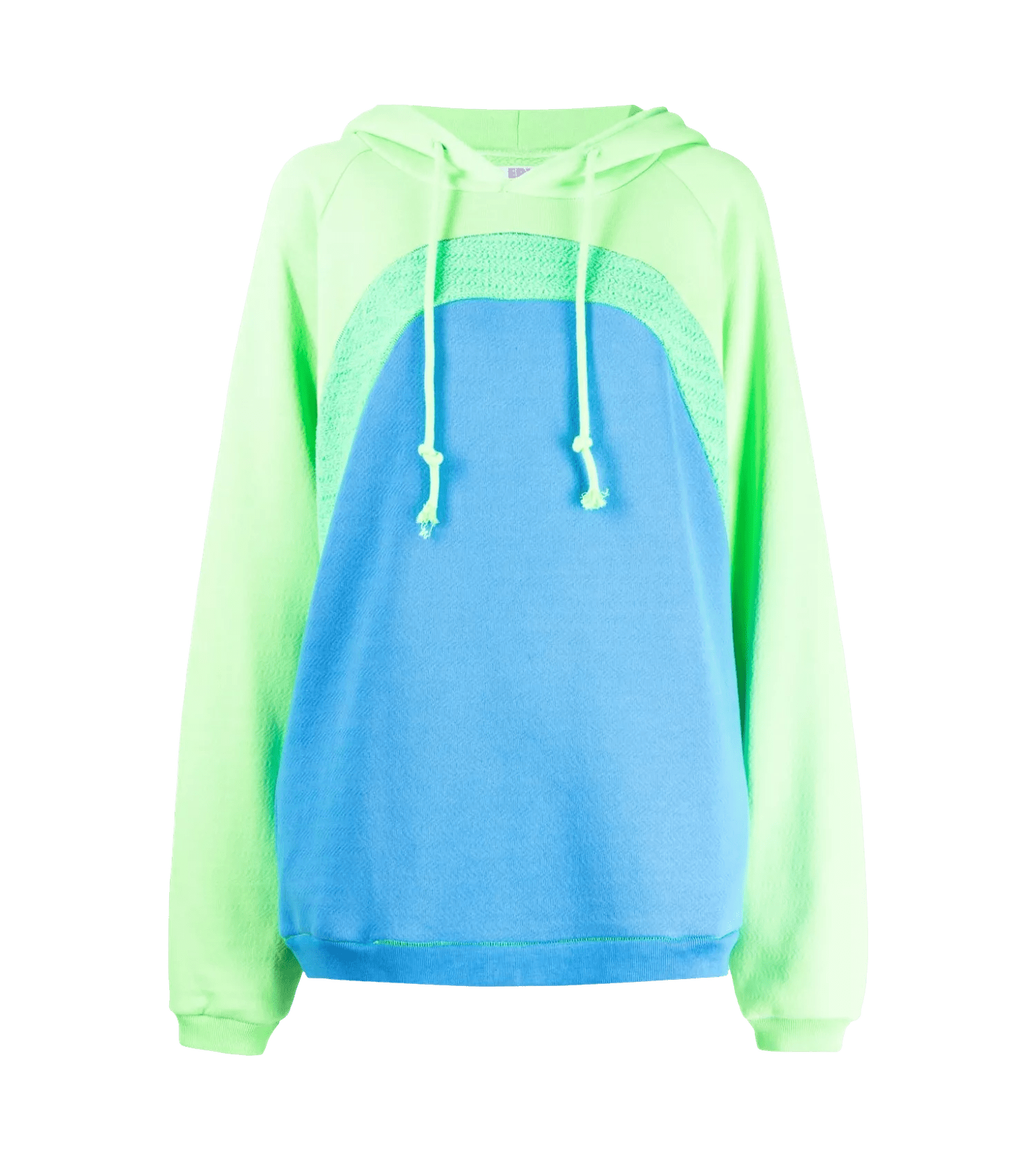 Erl - Hoodie mit Print - Größe M - blue