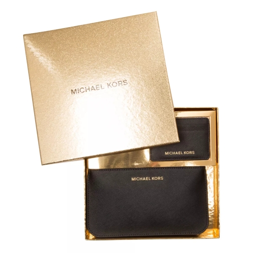 MICHAEL Michael Kors Giftables XBody Card Holder Box Set Black Cross body-väskor