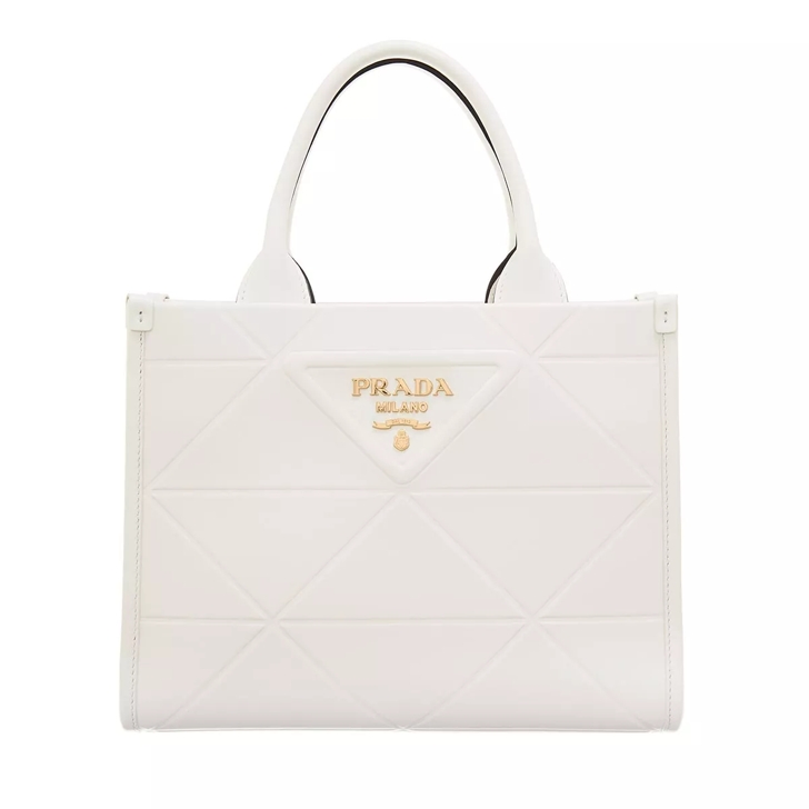 White prada shoulder discount bag