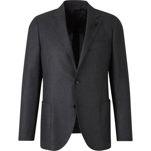 Lardini Vestes en duvet Cashmere Textured Blazer mehrfarbig