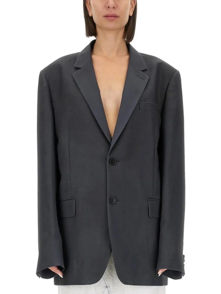 【関税＆送料込み】Maison Margiela Mohair Wool Blazer Maison Margiela Mohair Wool Blazer Grey | Blazer
