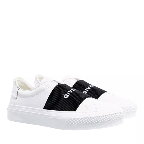 Givenchy City Sport Sneaker White/Black/Silvery Low-Top Sneaker