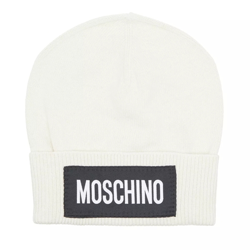 Moschino Beanie  White Mütze
