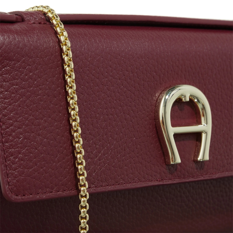 AIGNER Crossbody Bag Fashion Burgundy(Image 4)