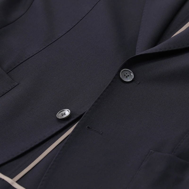 windsor. Blazer Regular-Fit Sakko aus Schurwolle dunkelblau(Image 5)
