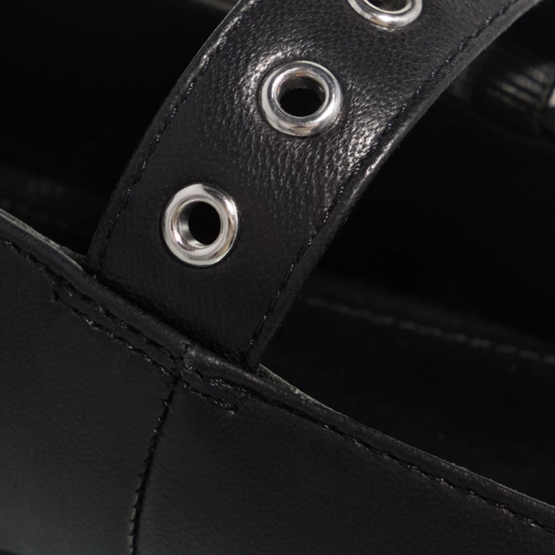 Steve Madden Ballerinas Macbeth Black Leather(Image 3)