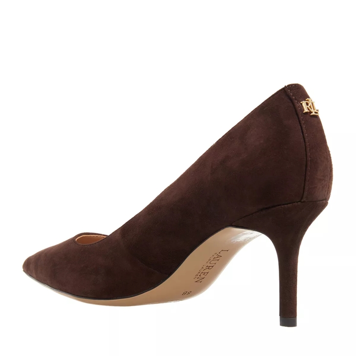 Chestnut on sale suede pumps