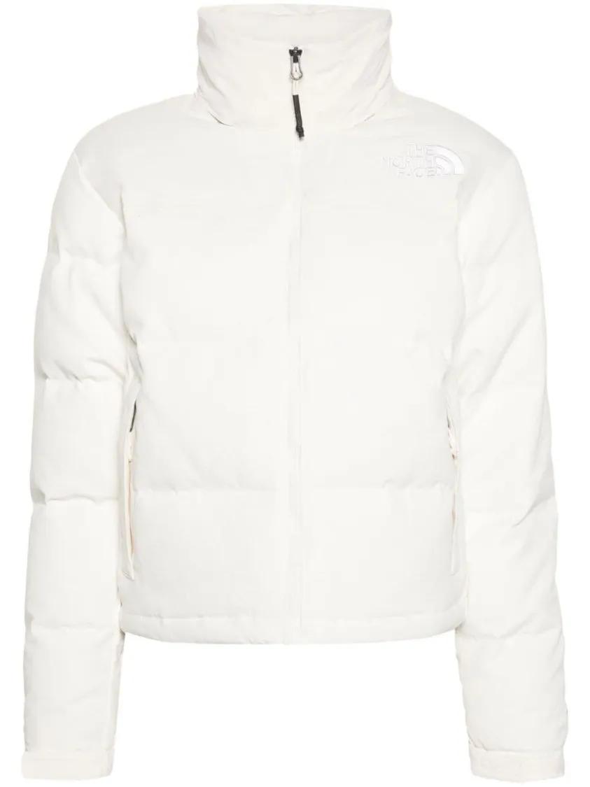 The North Face - Ecru Down-Feather Filling Jacket - Größe XS - weiß