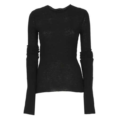 Andrea Ya'aqov Virgin Wool And Cashmere Sweater Black 
